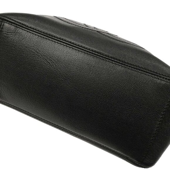 Chanel Black Calfskin Tote Chain Handbag XX40141 - Picture 4 of 10